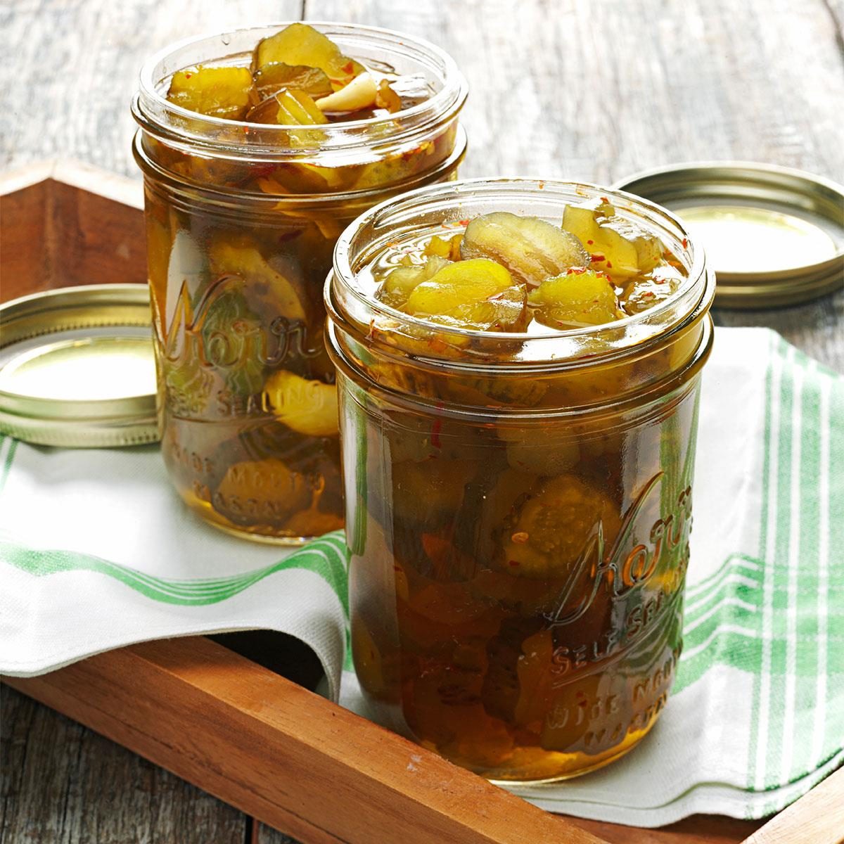 Fire-and-Ice Pickles Recipe | Taste of Home