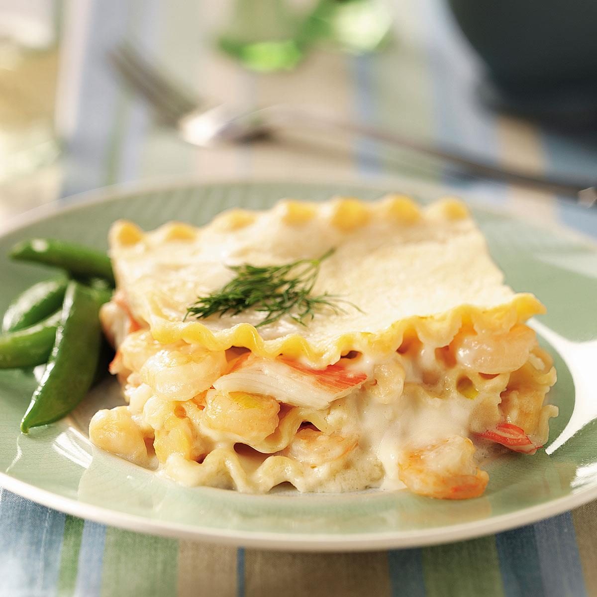 Seafood Lasagna Recipe | Taste of Home