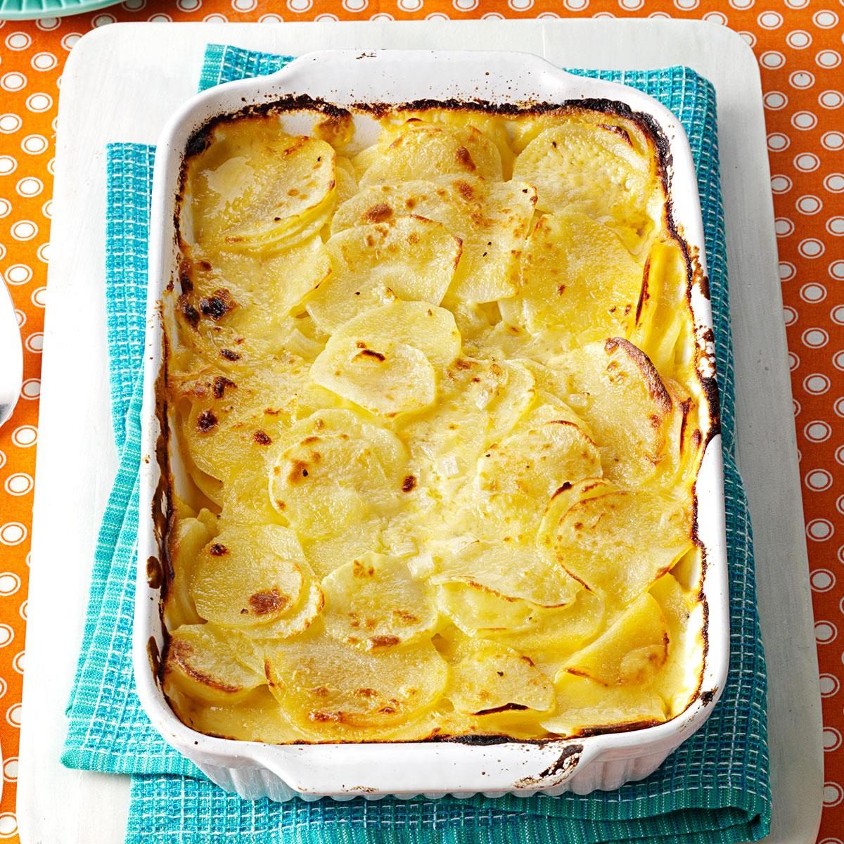 Simple Au Gratin Potatoes Recipe | Taste of Home