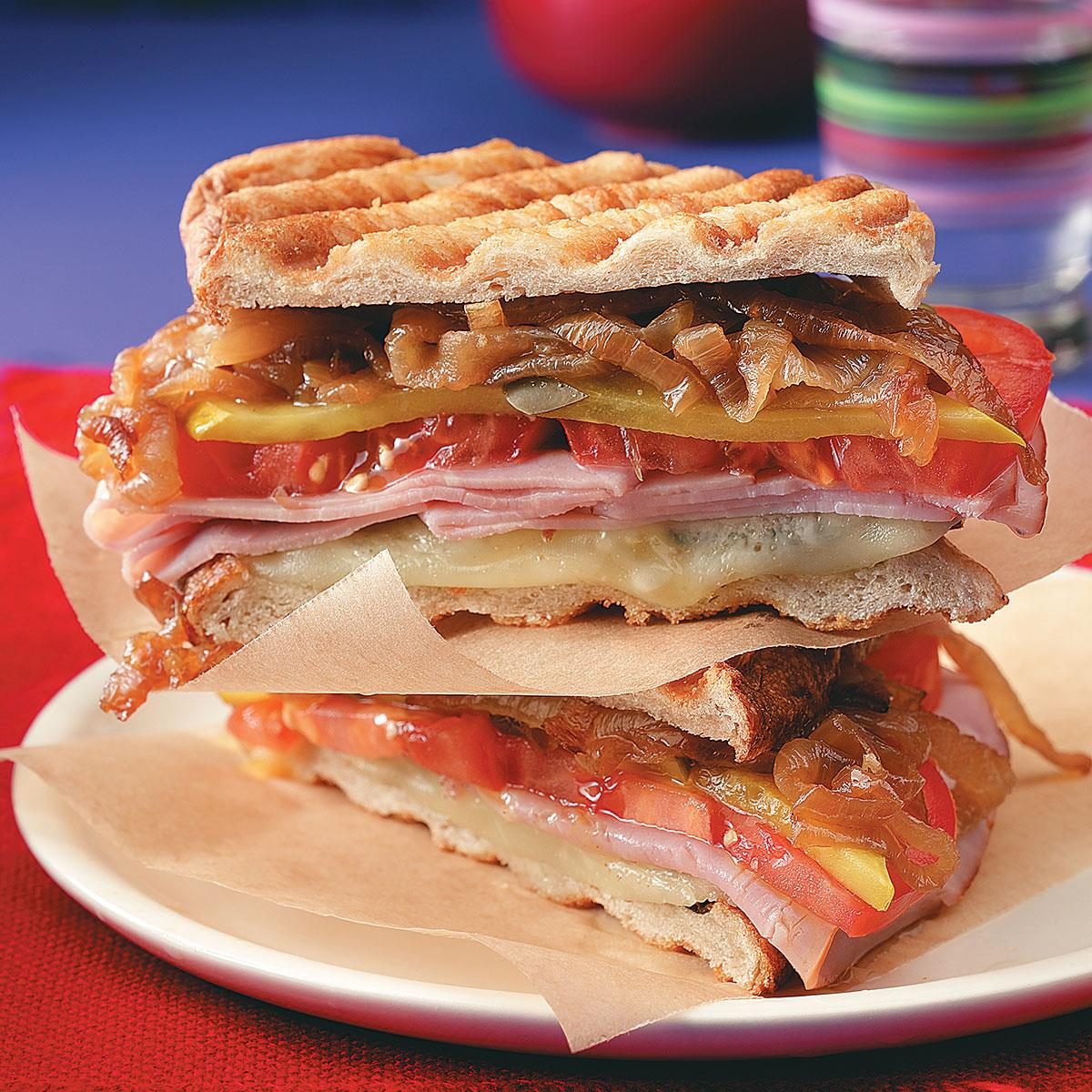 Ultimate Panini for Two Recipe  Taste of Home