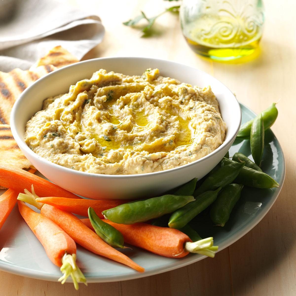 Classic Hummus Recipe | Taste of Home