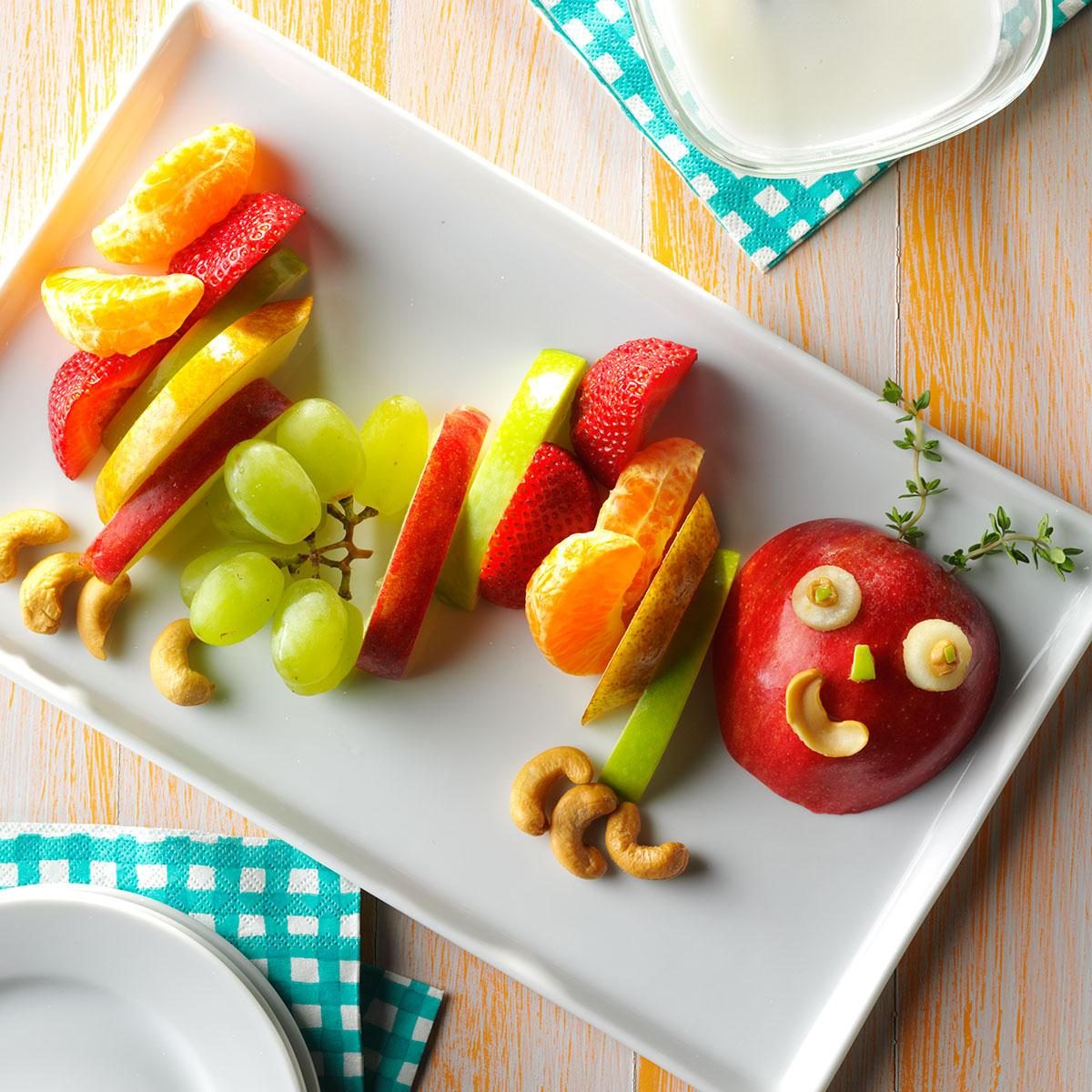 Hungry Fruit Caterpillar Recipe | Taste of Home