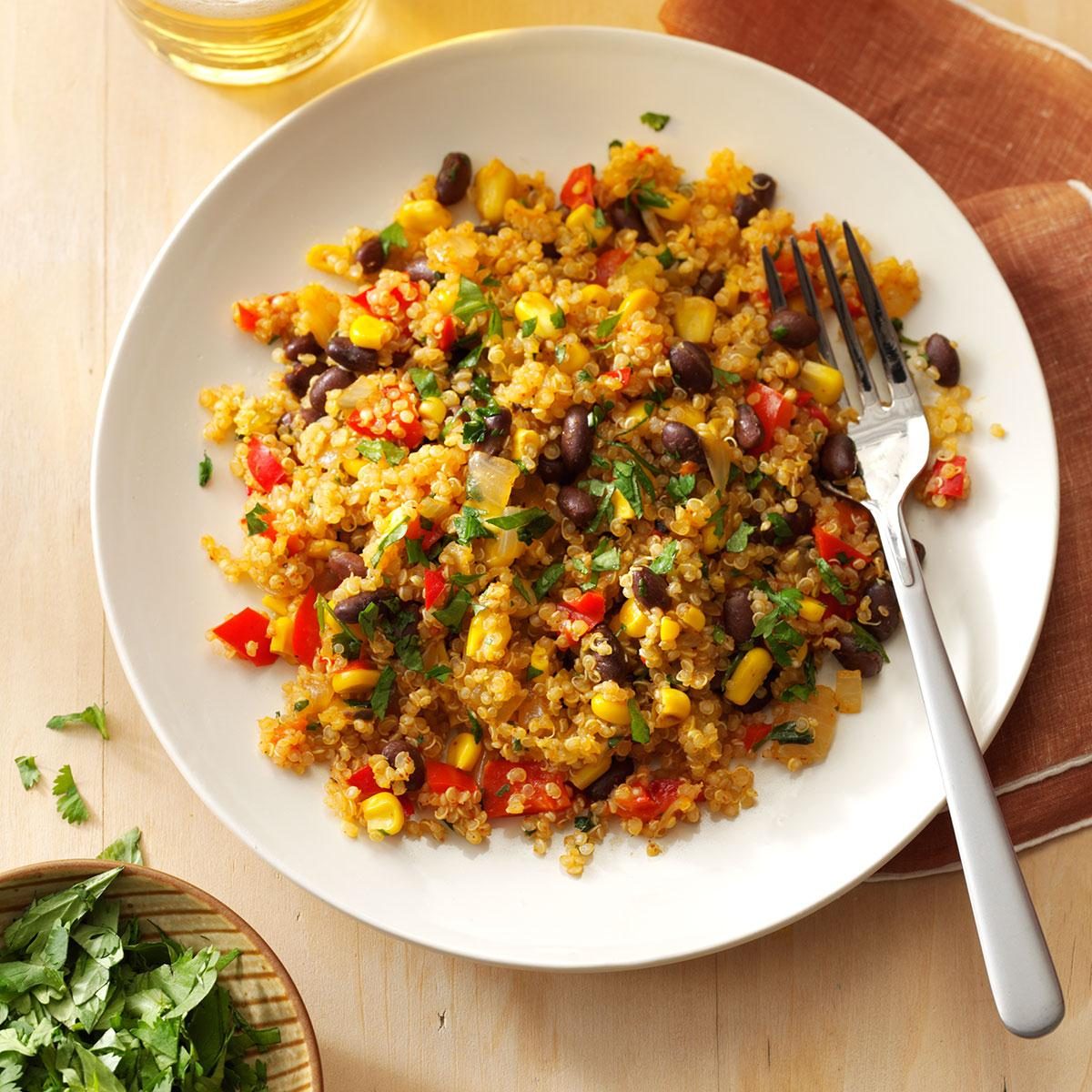 Black Bean & Corn Quinoa Recipe  Taste of Home
