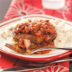 Creole Pork Chops Recipe | Taste of Home