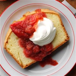 Slow Cooked Strawberry Rhubarb Sauce