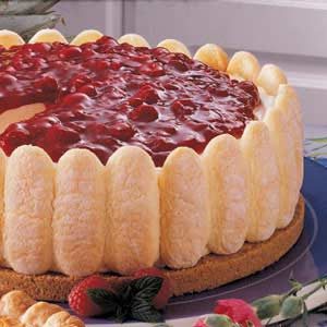 Favorite Ladyfinger Cheesecake Recipe | Taste of Home