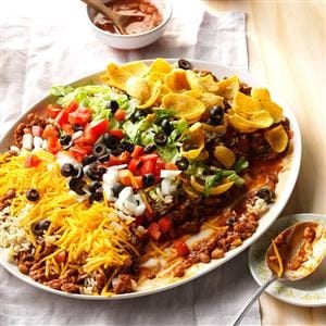 Texas Taco Dip Platter Recipe