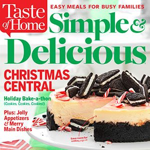  Save Now on Simple & Delicious Magazine!